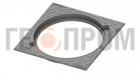 корпус квадратный 750*750 с пазом под рти