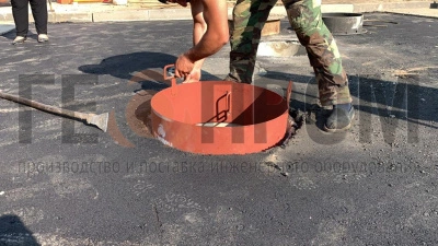 шаблон для установки плавающих люков